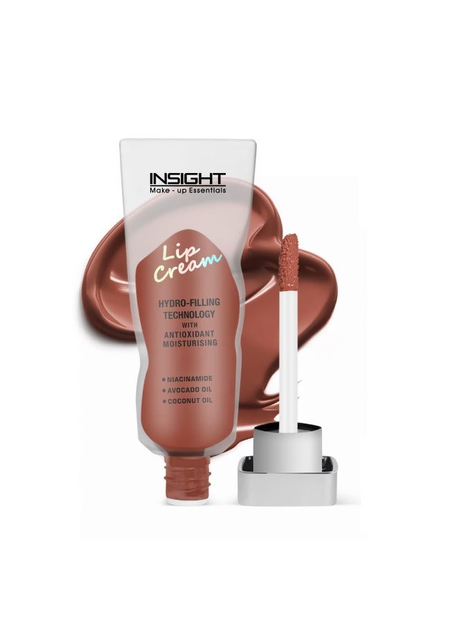 INSIGHT Lip Cream - Freyja| Long Lasting | Easy to Wear | Non-Sticky & Transferproof | Liquid Matte Formula | 16 Hr Wear | Infused with Avocado, Coconut Oil & Niacinamide - 5g - Image 1